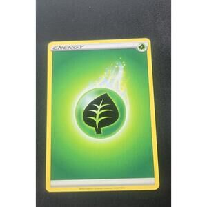 Pokemon Grass Energy Card New Generation